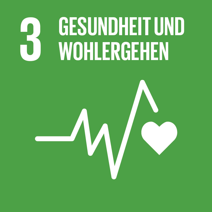UN SDG-icon-Gesundheit und Wohlergehen